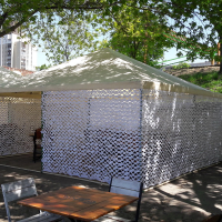 Filet de camouflage blanc